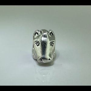 Retired Pandora Horse Head Charm